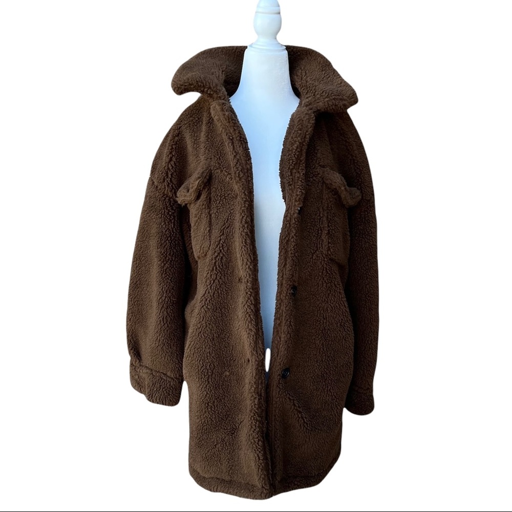 Lucky Brand Boho Teddy Bear Jacket - Picture 3 of 13